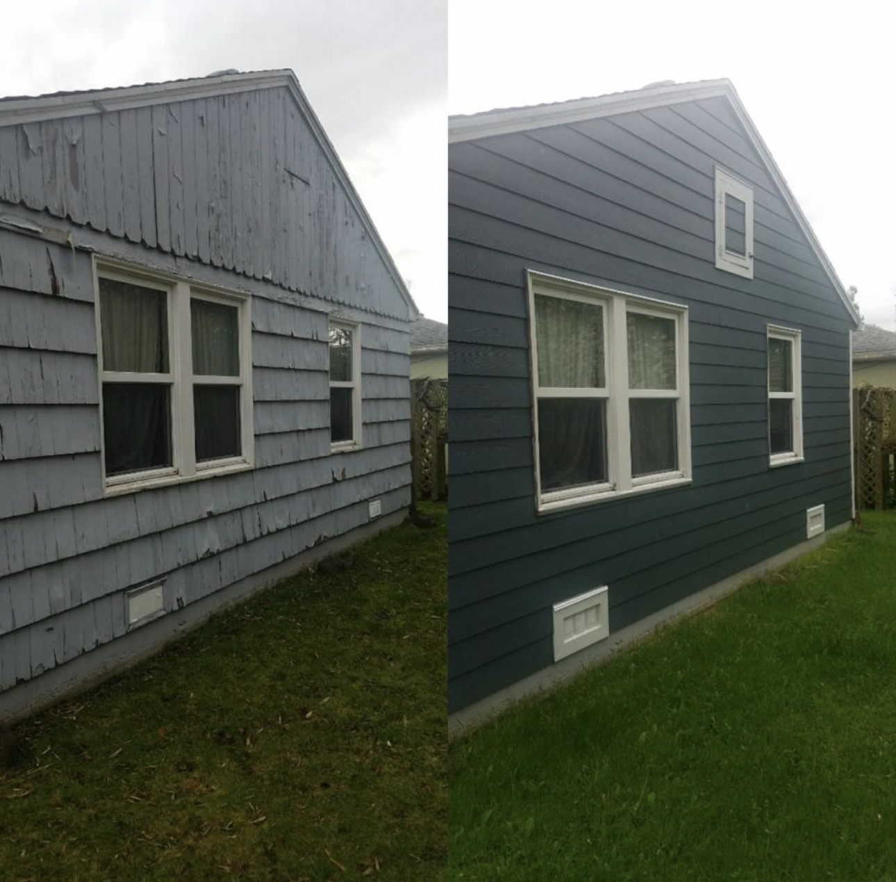 Navy Fiber Cement Refresh